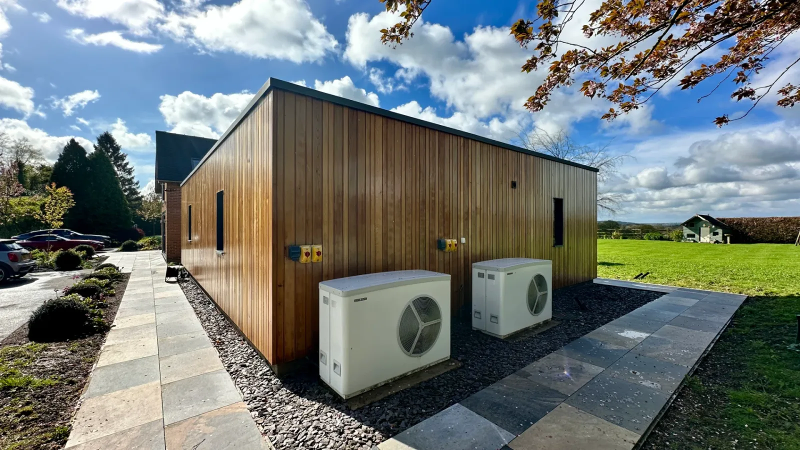 Total NRG Twin ASHP installation